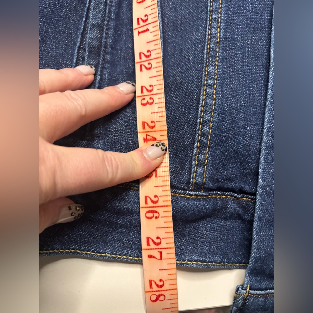 Levi's Dark Blue Denim Jacket - Picture 4 of 6